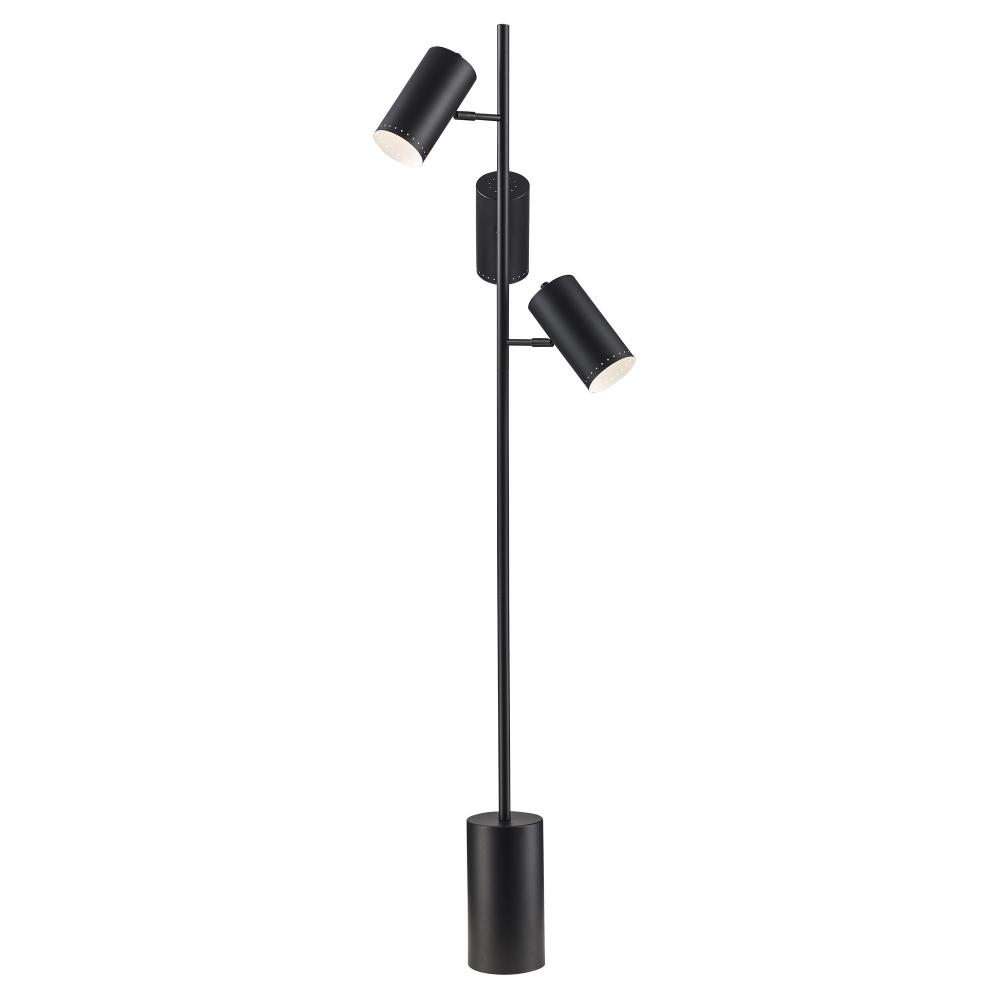 3LT FLOOR LAMP TRIO-BK